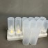 YASENN Rechargeable LED Candle Light Set with Charging Base – 12PCS (Bullet Tip)
