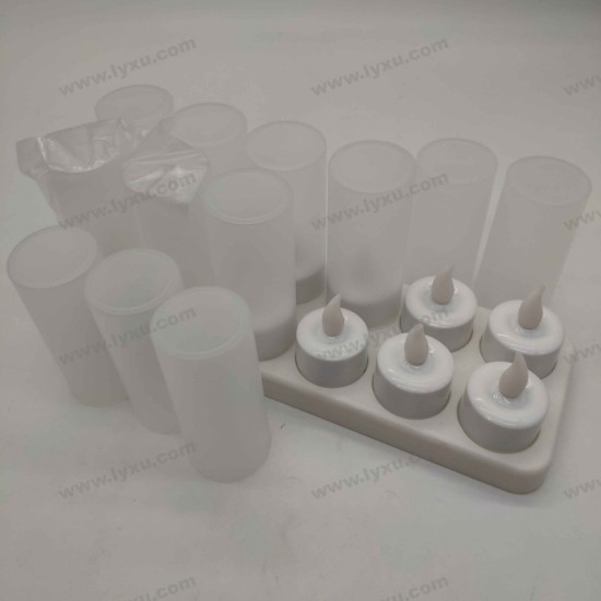 YASENN Rechargeable LED Candle Light Set with Charging Base – 12PCS YASENN Rechargeable LED Candle Light Set with Charging Base – 12PCS