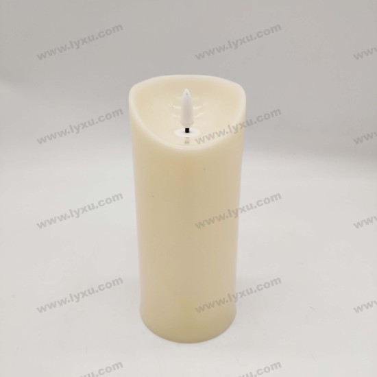 YASENN Thick Convex LED Candle with Bullet Flame – 3PCS YASENN Thick Convex LED Candle with Bullet Flame – 3PCS