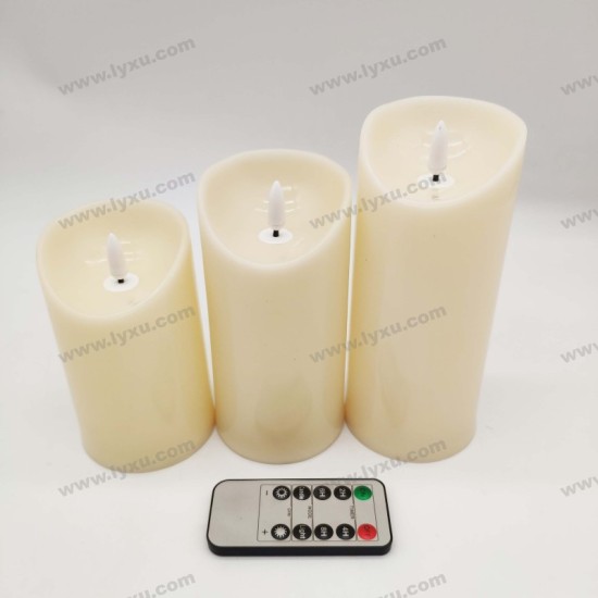 YASENN Bullet Flame LED Candle with Remote – 3PCS YASENN Bullet Flame LED Candle with Remote – 3PCS