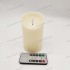 YASENN Thick Convex LED Candle with Remote – 1PCS (12.5CM)