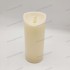 YASENN  Convex LED Candle with Timer – 1PCS Swaying Flame (17.5cm)