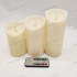 YASENN Thick Convex Swaying LED Candle with Remote – 3PCS (17.5CM,15CN/12.5CM)