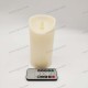 YASENN Thick Convex Swaying LED Candle with Remote – 3PCS (17.5CM,15CN/12.5CM)