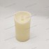 YASENN  Convex LED Candle with Timer– 1PCS Swaying Flame (12.5CM)