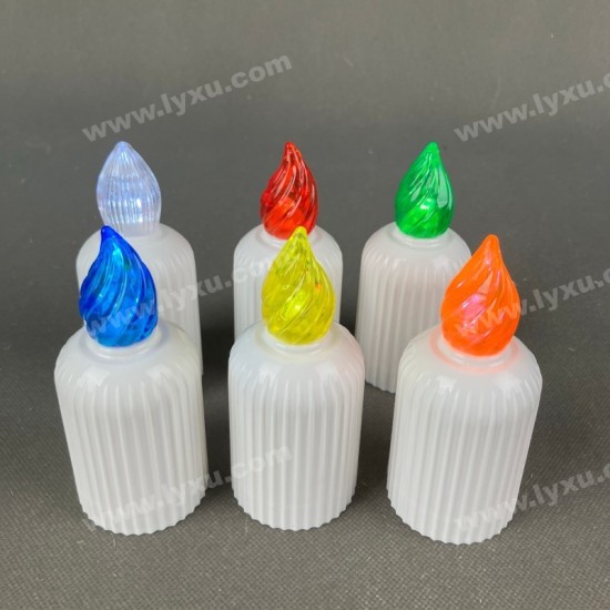 YASENN Vertical Stripe Slim LED Candle with Remote – 12PCS YASENN Vertical Stripe Slim LED Candle with Remote – 12PCS