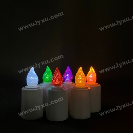 YASENN Twisted Flame LED Candle with Remote – 15PCS YASENN Twisted Flame LED Candle with Remote – 15PCS