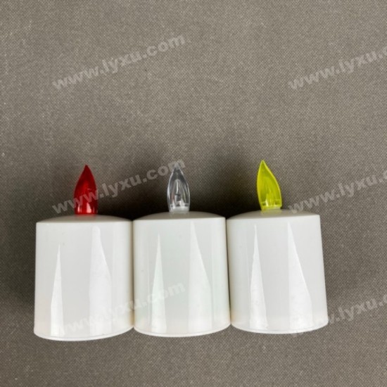YASENN Smooth Bullet Flame LED Candle – 6PCS YASENN Smooth Bullet Flame LED Candle – 6PCS