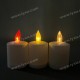 YASENN Smooth Bullet Flame LED Candle – 6PCS YASENN Smooth Bullet Flame LED Candle – 6PCS