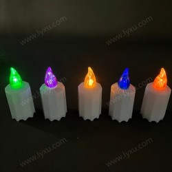 YASENN Crack Flame LED Candle Light – 12PC