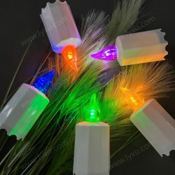 YASENN Crack Flame LED Candle Light – 12PC