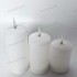 YASENN 3-inch Convex LED Candle Light with Remote – 3PCS Set