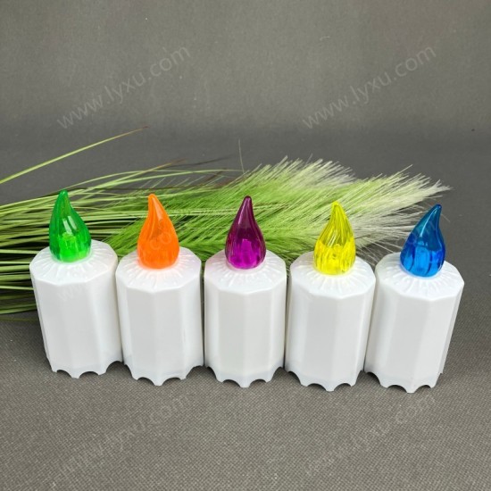 YASENN Crack Flame LED Candle Light – 12PC YASENN Crack Flame LED Candle Light – 12PC