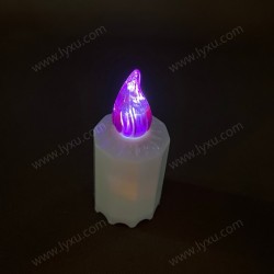 YASENN Crack Flame LED Candle Light – 12PC