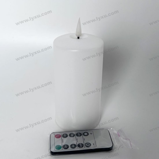 YASENN Thick Convex LED Candle with Timer – 3PCS YASENN Thick Convex LED Candle with Timer – 3PCS