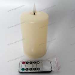 YASENN Thickened Dome LED Candle Light 15CM– 1PCS