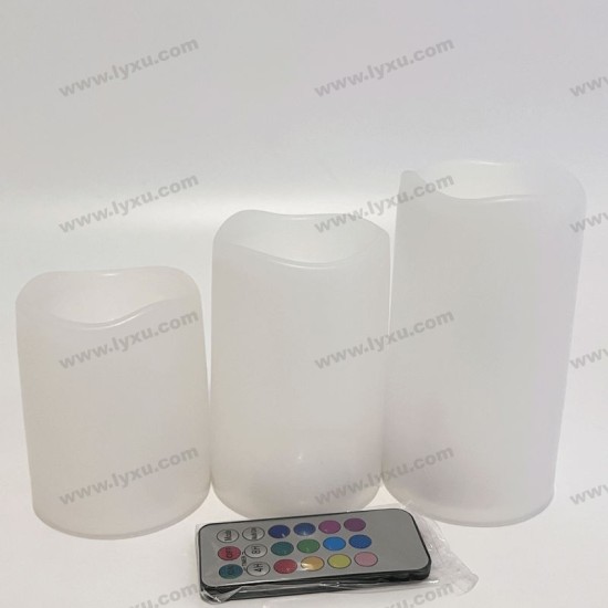 YASENN Wavy-Edge LED Candle Set Timer– 3PCS YASENN Wavy-Edge LED Candle Set Timer– 3PCS
