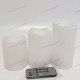 YASENN Wavy-Edge LED Candle Set Timer– 3PCS YASENN Wavy-Edge LED Candle Set Timer– 3PCS