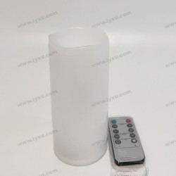 YASENN Wavy-Edge LED Candle Remote 10CM– 1pcs