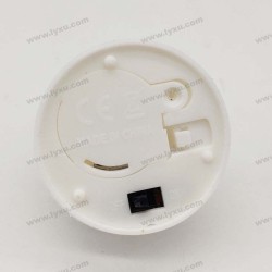 YASENN Concave Transparent Soft Flame LED Tealight – Soft Silicone Tip 24PC (4×4CM)