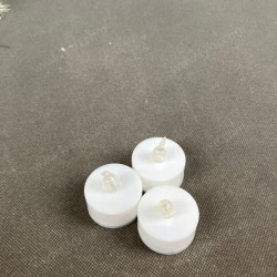 YASENN Concave Bullet Tip LED Tealight – 24PC (4×5.2CM)