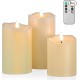 YASENN Wavy-Edge LED Candle Set Timer– 3PCS YASENN Wavy-Edge LED Candle Set Timer– 3PCS