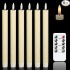 YASENN Slim Bullet-Head LED Candle Light 26CM– 6PCS