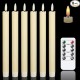 YASENN Slim Bullet-Head LED Candle Light 26CM– 6PCS YASENN Slim Bullet-Head LED Candle Light 26CM– 6PCS