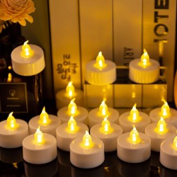 YASENN LED Tealight Candle – 24PCS (3.8×4.0CM)