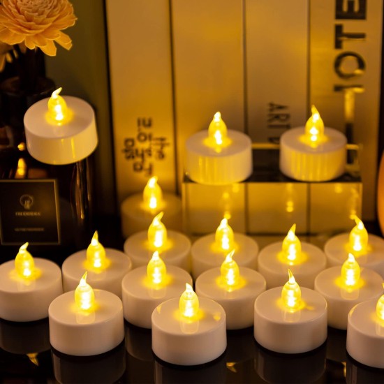 YASENN LED Tealight Candle – 24PCS (3.8×4.0CM) YASENN LED Tealight Candle – 24PCS (3.8×4.0CM)