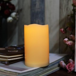 YASENN Wavy-Edge LED Candle 15CM– 1pcs