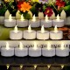 YASENN Concave Transparent Soft Flame LED Tealight -Soft Rubber Tip– 24PCS (4×4CM) for Holiday Celebration,Party, Home Decoration YASENN Concave Transparent Soft Flame LED Tealight -Soft Rubber Tip– 24PCS (4×4CM) for Holiday Celebration,Party, Home Decoration