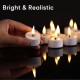 YASENN Rechargeable Bullet Flame Tea Light LED Candle – 24PCS YASENN Rechargeable Bullet Flame Tea Light LED Candle – 24PCS