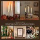 YASENN Slim Taper USB LED Candle with Remote – 6PCS