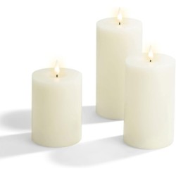 YASENN 3-inch Slim Convex LED Candle Light with Remote – 3PCS Set