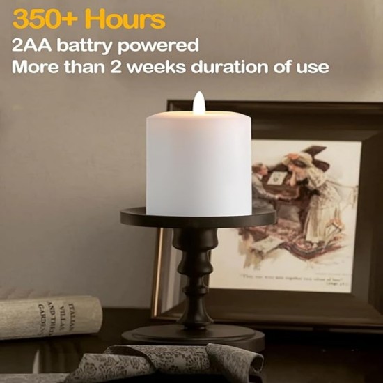 YASENN Thickened Dome LED Candle Light 10CM– 1PCS