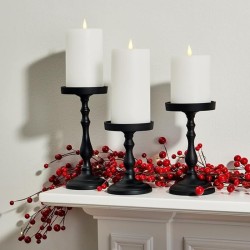YASENN 3-inch Slim Convex LED Candle Light with Remote – 3PCS Set