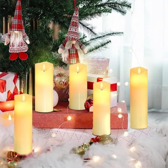 YASENN Bullet-shaped flame LED Candle Light Timer – 17.5CM YASENN Bullet-shaped flame LED Candle Light Timer – 17.5CM
