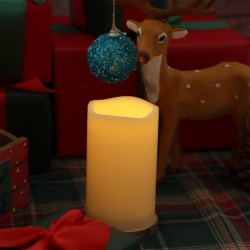YASENN Wavy-Edge LED Candle 12.5CM– 1pcs