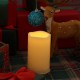YASENN Wavy-Edge LED Candle Timer 10CM– 1pcs