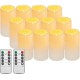 YASENN Wavy-Edge LED Candle Set – 3PCS
