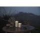 YASENN Thick Convex LED Candle with Timer – 3PCS (17.5CM/ 15CM/12.5CM)