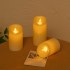 YASENN  Convex LED Candle with Normal – 1PCS Swaying Flame (15CM)