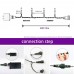 YASHEN 200 Count Twinkly Led String Lights With 8 Lighting Modes