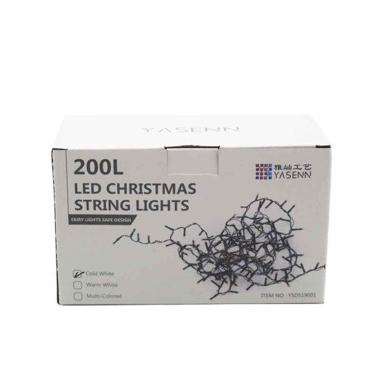 YASENN Christmas string lights 200led 8 modes YASENN Christmas string lights 200led 8 modes