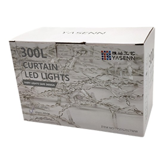 YASENN 300Leds Icicle string lights 30feet 60drops YASENN 300Leds Icicle string lights 30feet 60drops