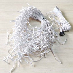 YASENN 300 LEDs Icicle String Lights – 19.6ft (6m), Warm White, 60 Drops, 8 Lighting Modes, White Cable, Waterproof 
