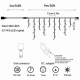 YASENN 300 LED Icicle Lights, 9M Connectable Outdoor Christmas Lights with 8 Modes & Timer, Warm White (60 Strands) YASENN 300 LED Icicle Lights, 9M Connectable Outdoor Christmas Lights with 8 Modes & Timer, Warm White (60 Strands)