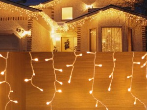 Illuminate Your Holidays: YASENN 300 LED Icicle Lights for Magical Outdoor Decor