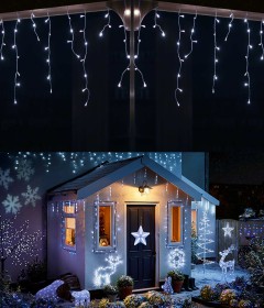 Icicle style lights